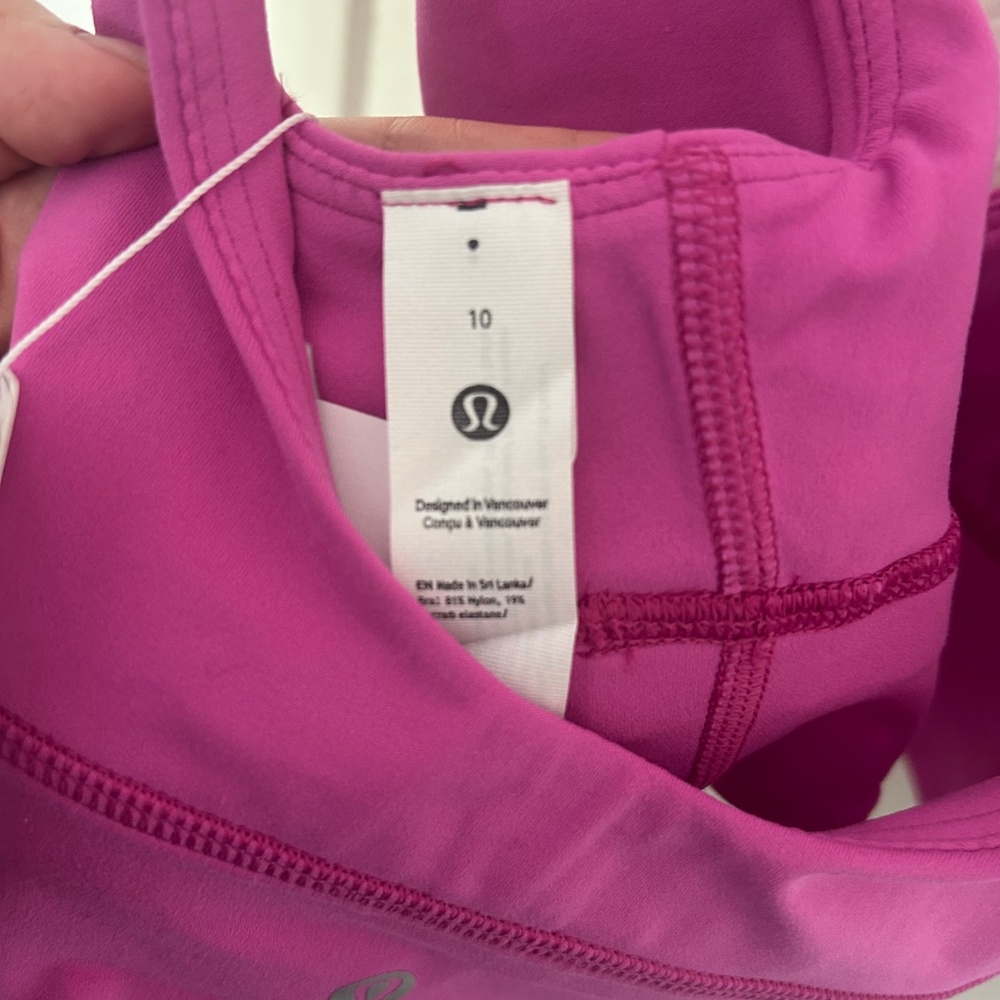 Lululemon Align V-neck bra size 10 NWT - Picture 7 of 7